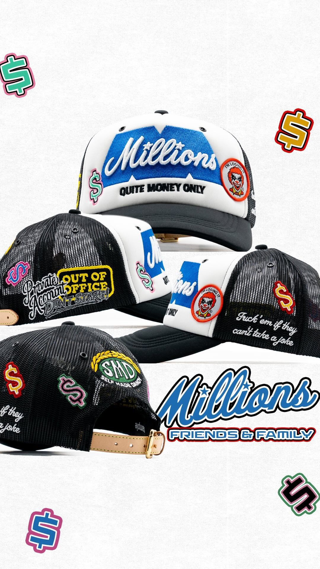 DANDY HATS | MILLIONS F&F LIMITED EDITION