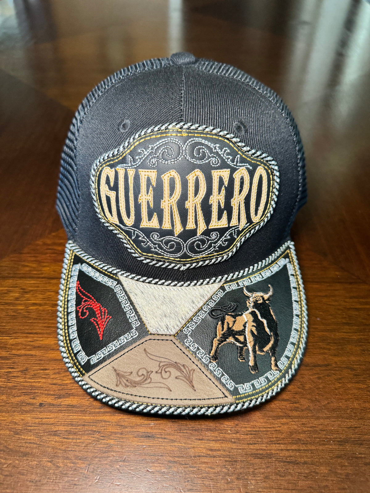 Gorra Vaquera Guerrero | Guerrero Western Trucker Cowboy Snapback Hat
