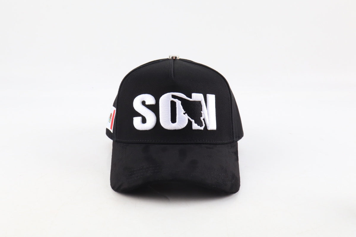 Sonora Last Edition | Premium Black Hat with Curved Suede Brim
