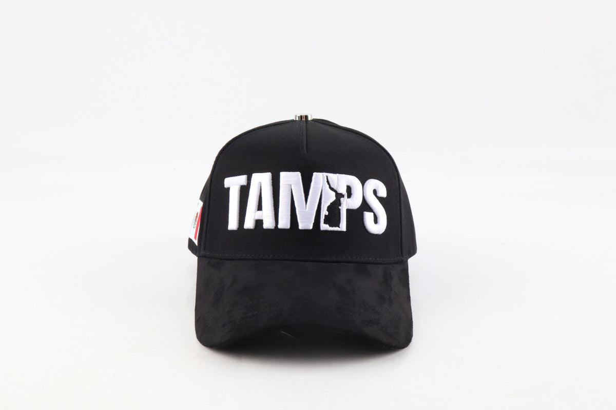 Tamaulipas Last Edition | Premium Black Hat with Curved Suede Brim