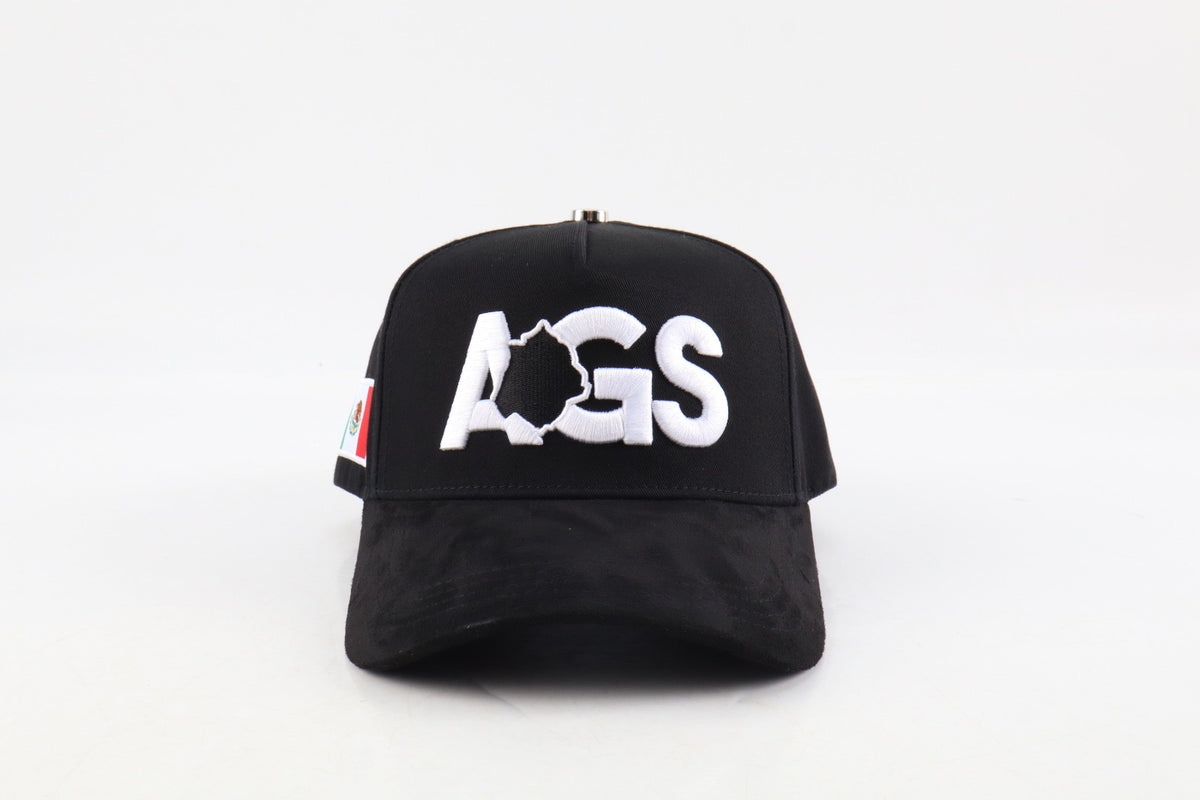 Aguascalientes Last Edition | Premium Black Hat with Curved Suede Brim
