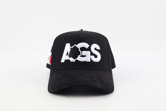 Aguascalientes Last Edition | Premium Black Hat with Curved Suede Brim