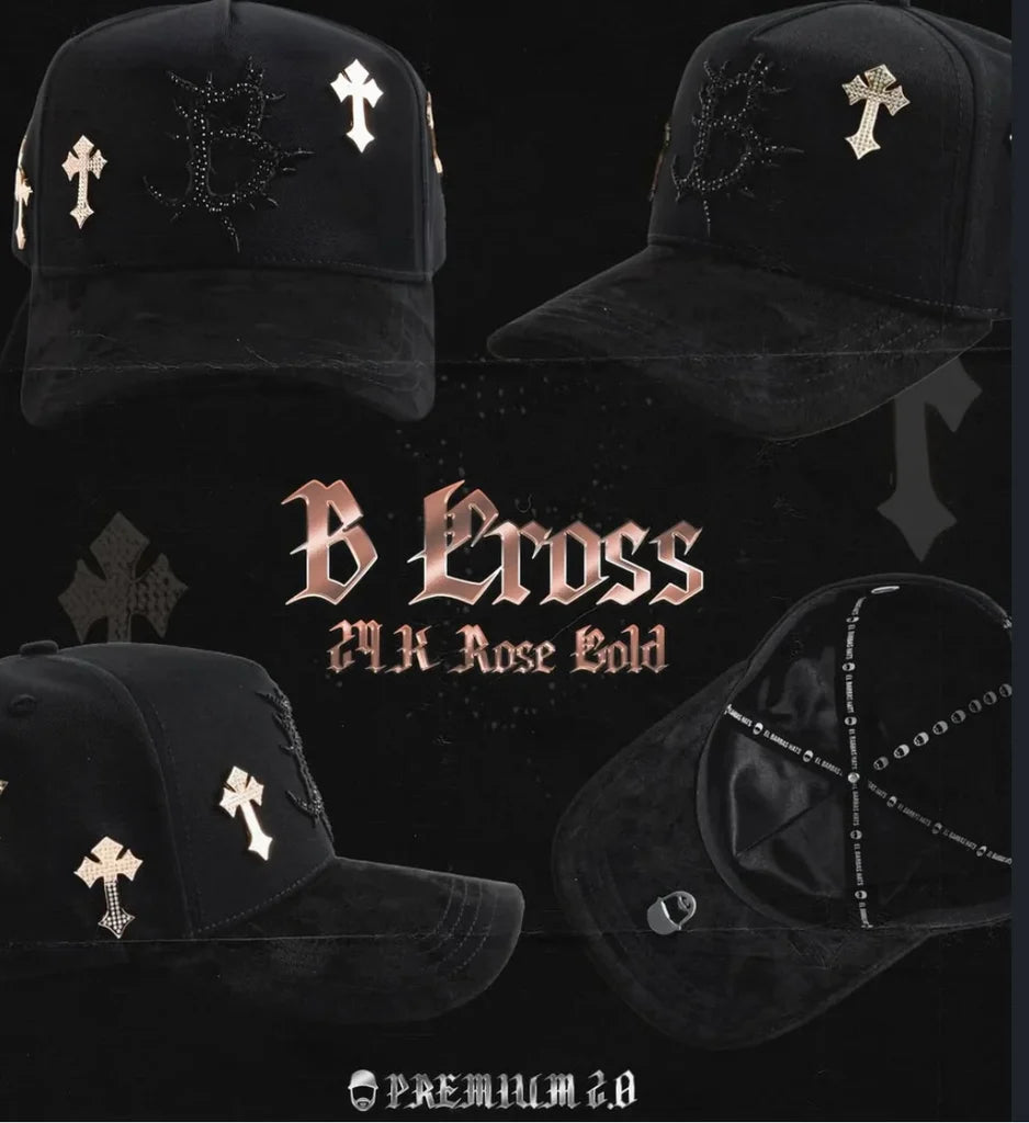 BARBAS HATS | B CROSS (24K ROSE GOLD) #304/2000 FULL SET