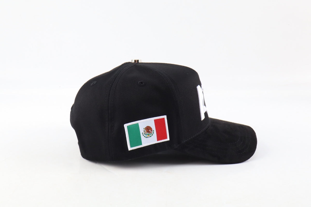 Aguascalientes Last Edition | Premium Black Hat with Curved Suede Brim