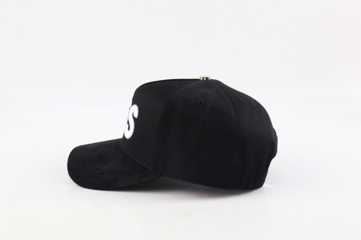 Aguascalientes Last Edition | Premium Black Hat with Curved Suede Brim