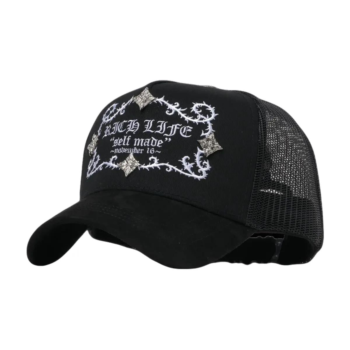 BARBAS HATS | RICH LIFE BLACK
