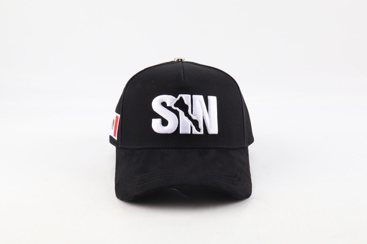 Sinaloa Last Edition | Premium Black Hat with Curved Suede Brim