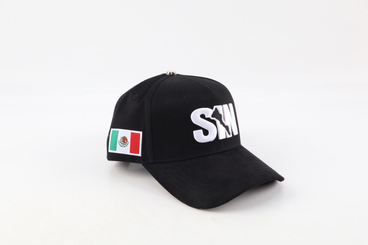 Sinaloa Last Edition | Premium Black Hat with Curved Suede Brim