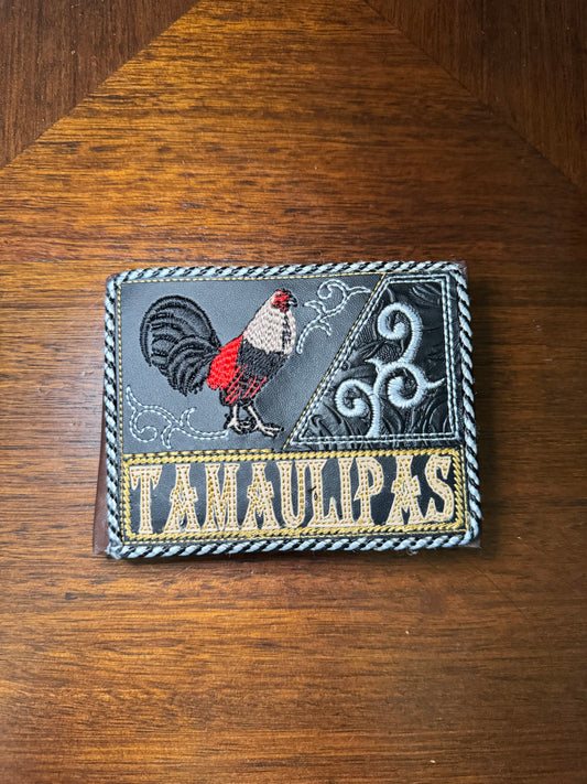 Cartera Vaquera Tamaulipas | Handmade Mexican Tamaulipas artisanal wallet
