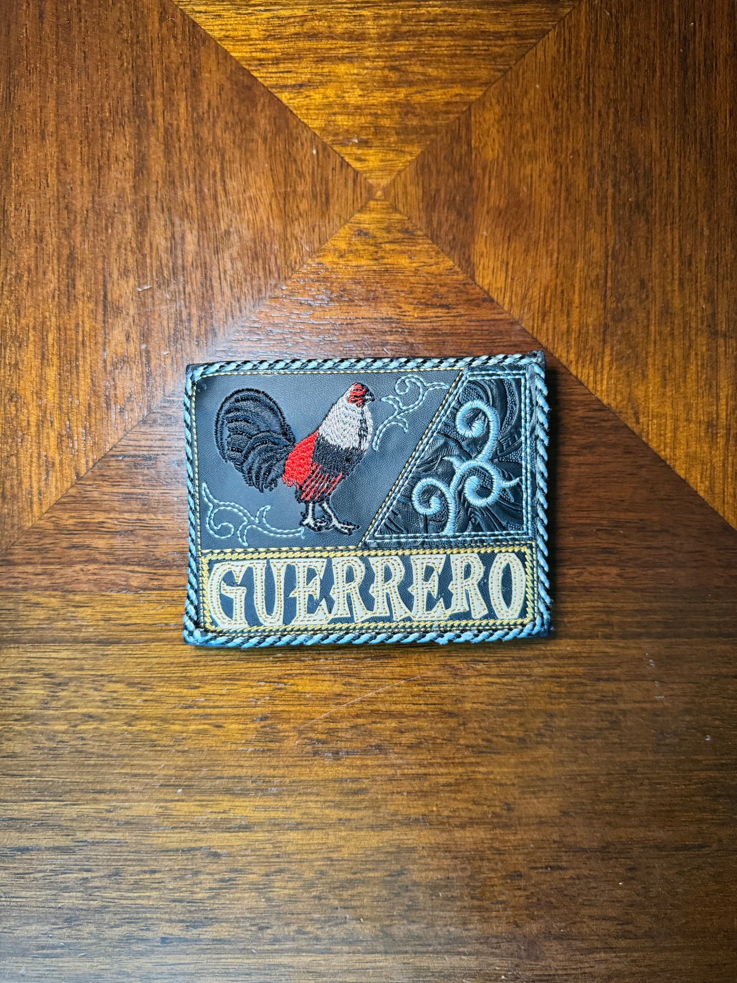 Cartera Vaquera Guerrero | Handmade Mexican Guerrero artisanal wallet