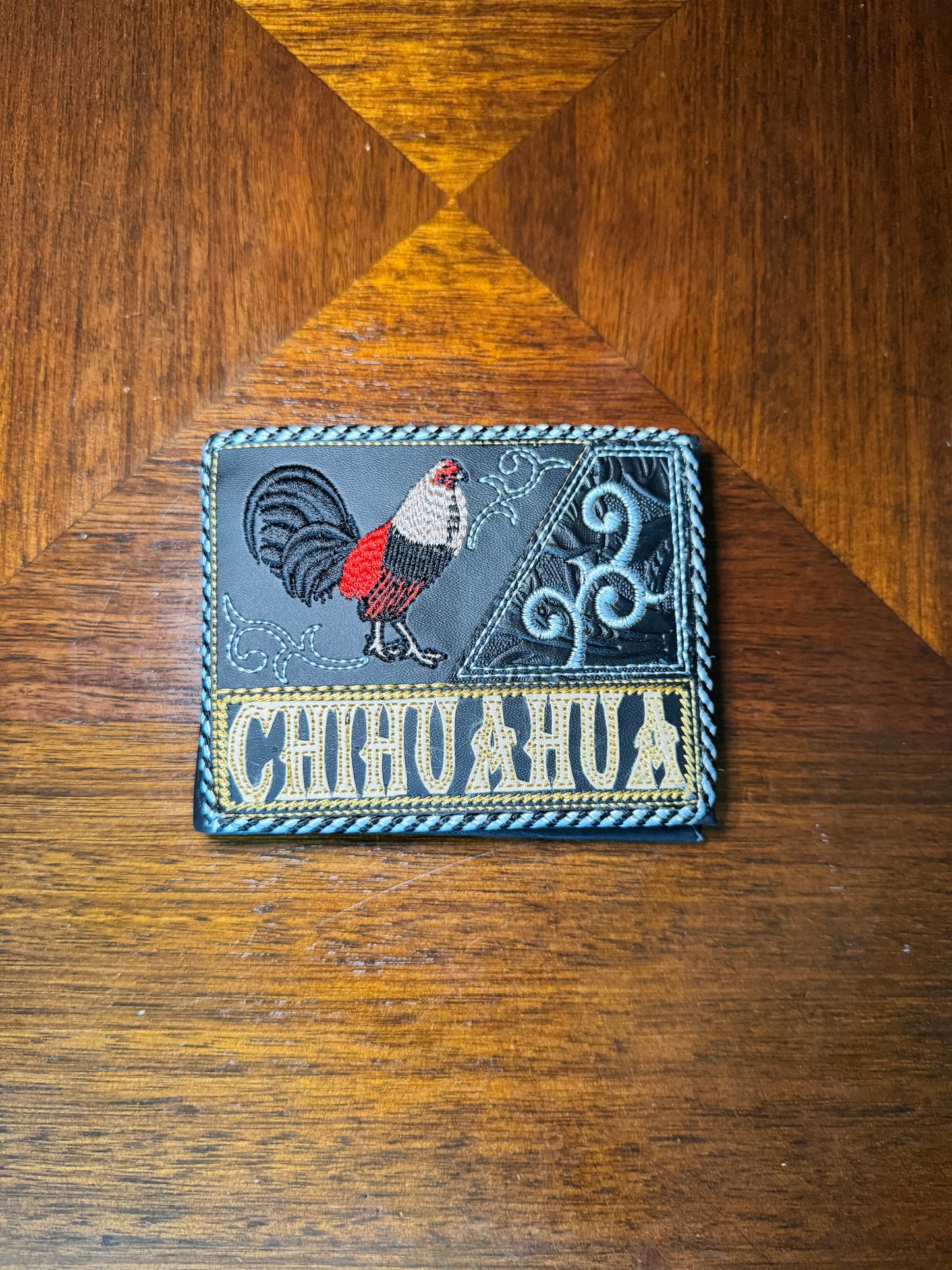 Cartera Vaquera Chihuahua | Handmade Mexican Chihuahua artisanal wallet