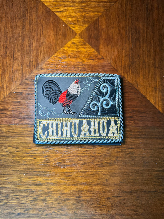 Cartera Vaquera Chihuahua | Handmade Mexican Chihuahua artisanal wallet