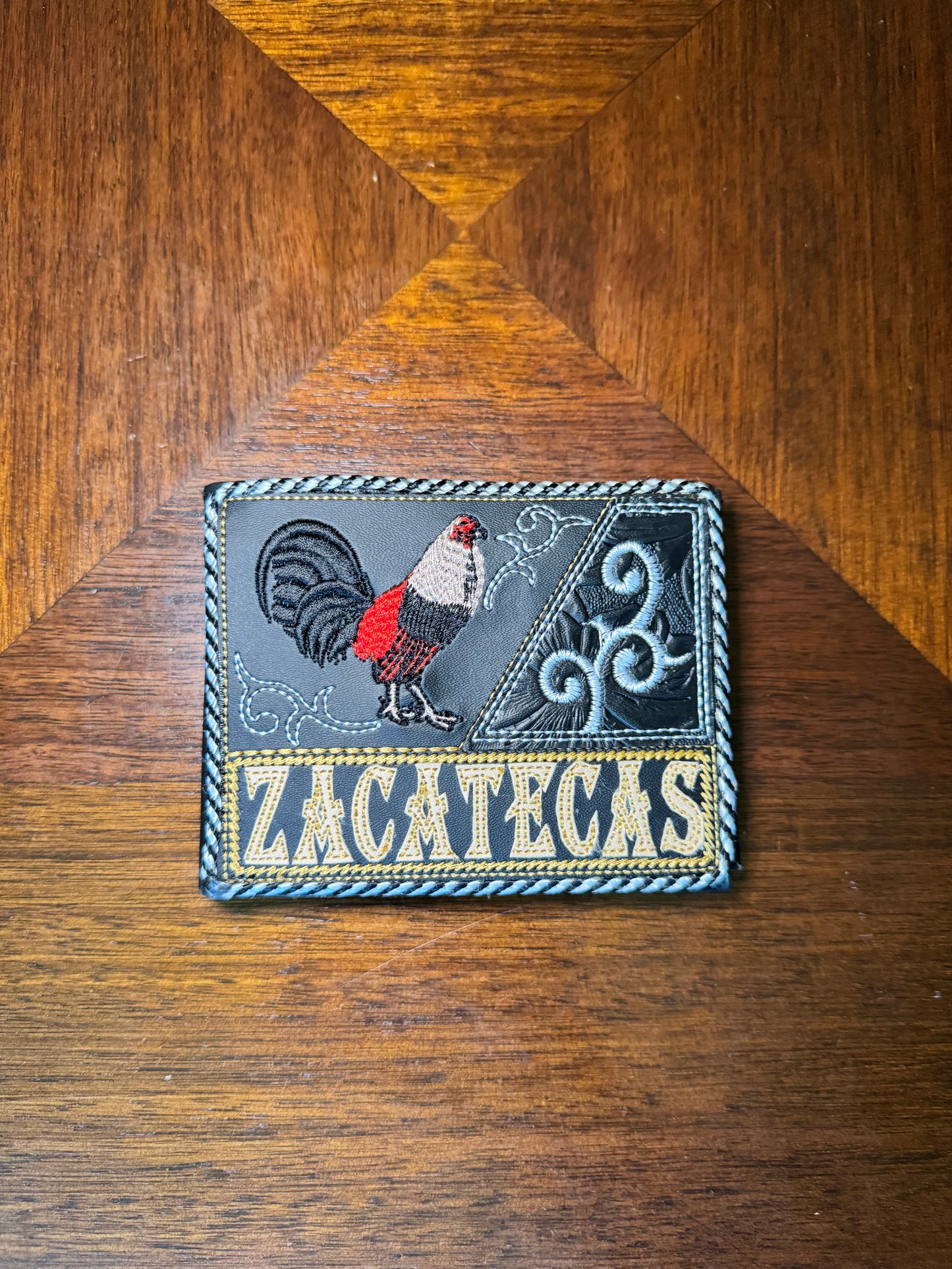 Cartera Vaquera Zacatecas | Handmade Mexican Zacatecas artisanal wallet