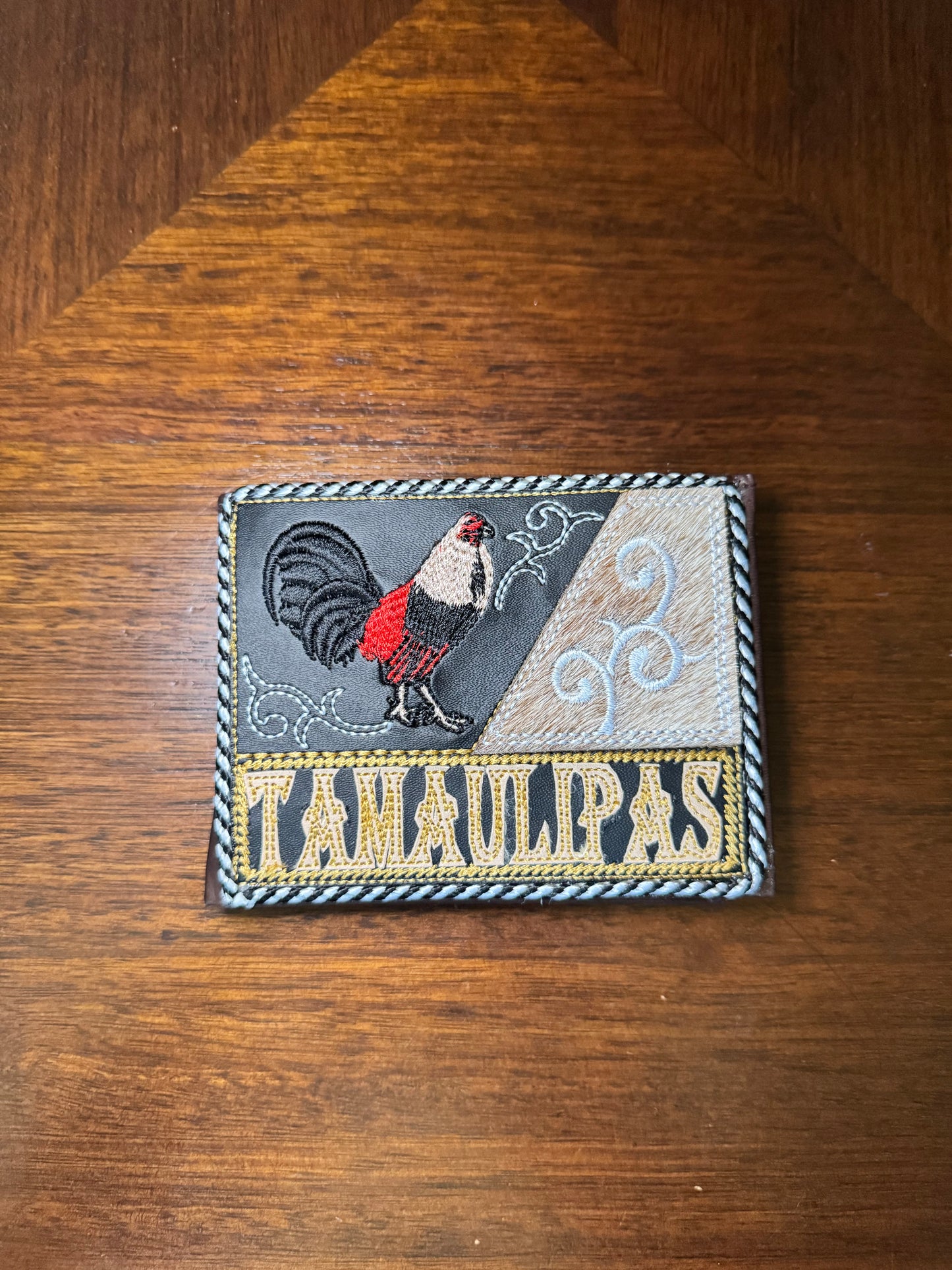 Cartera Vaquera Tamaulipas | Handmade Mexican Tamaulipas artisanal wallet