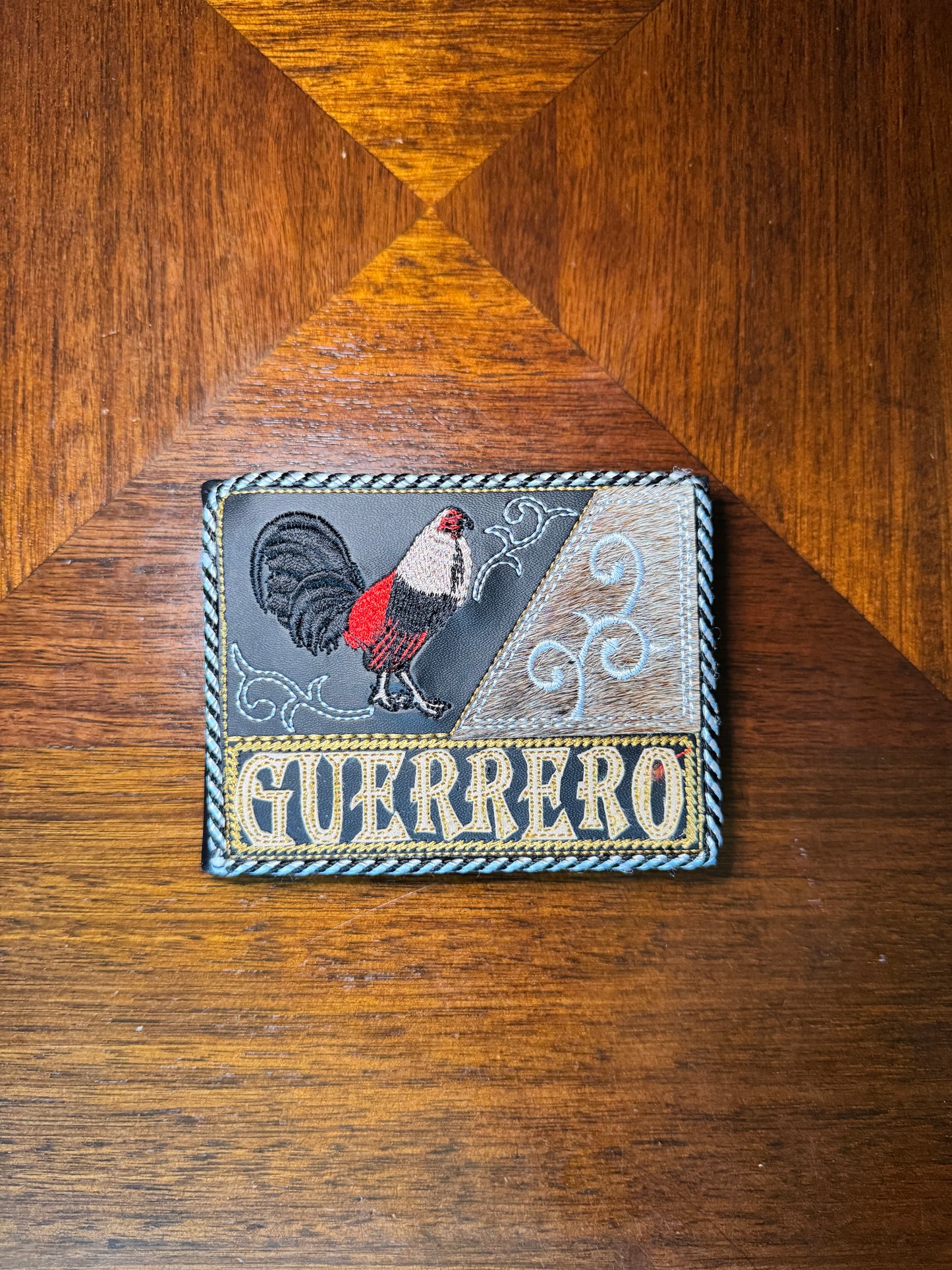 Cartera Vaquera Guerrero | Handmade Mexican Guerrero artisanal wallet