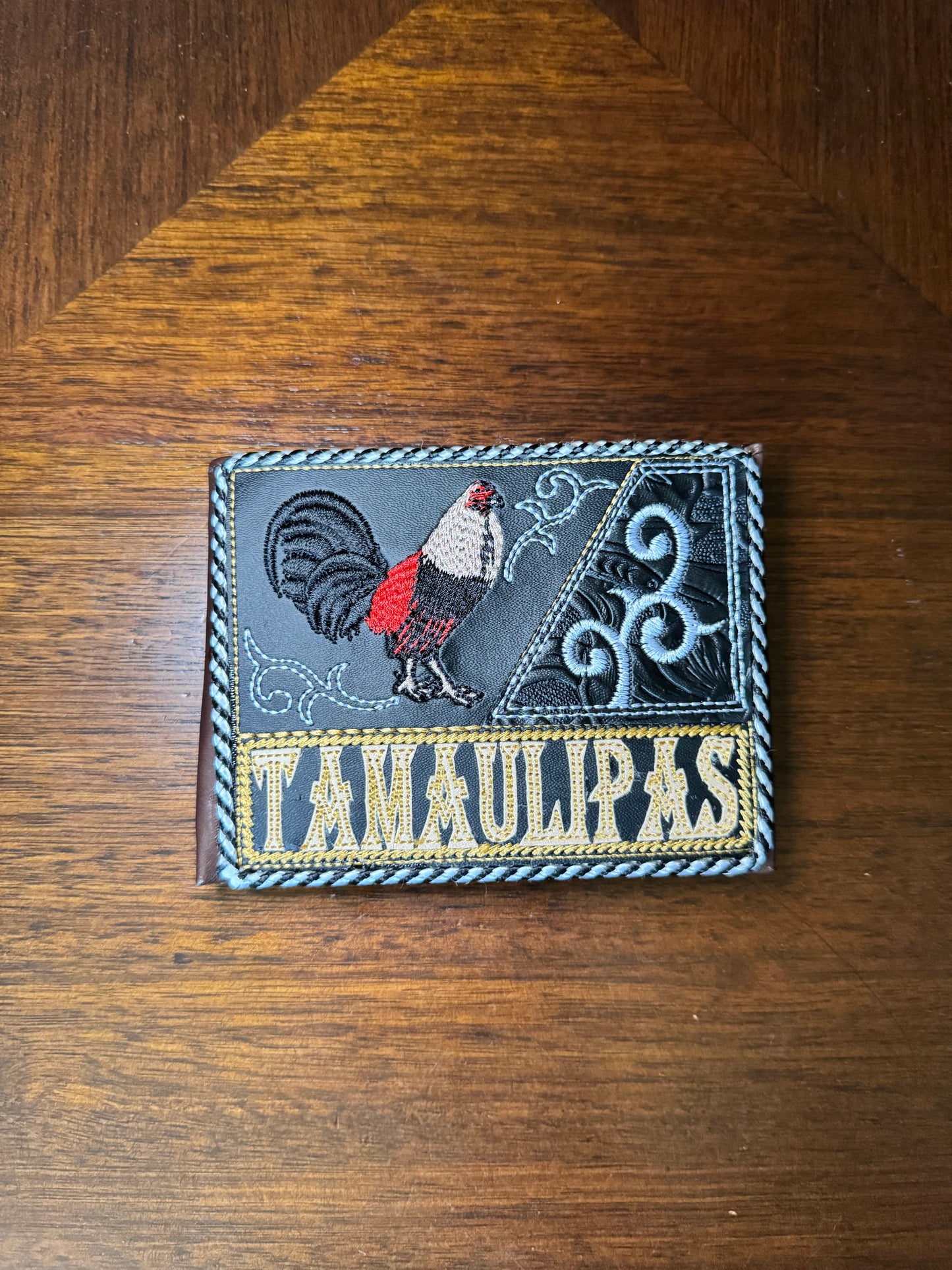 Cartera Vaquera Tamaulipas | Handmade Mexican Tamaulipas artisanal wallet