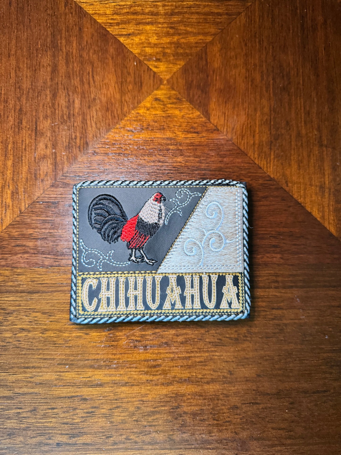 Cartera Vaquera Chihuahua | Handmade Mexican Chihuahua artisanal wallet