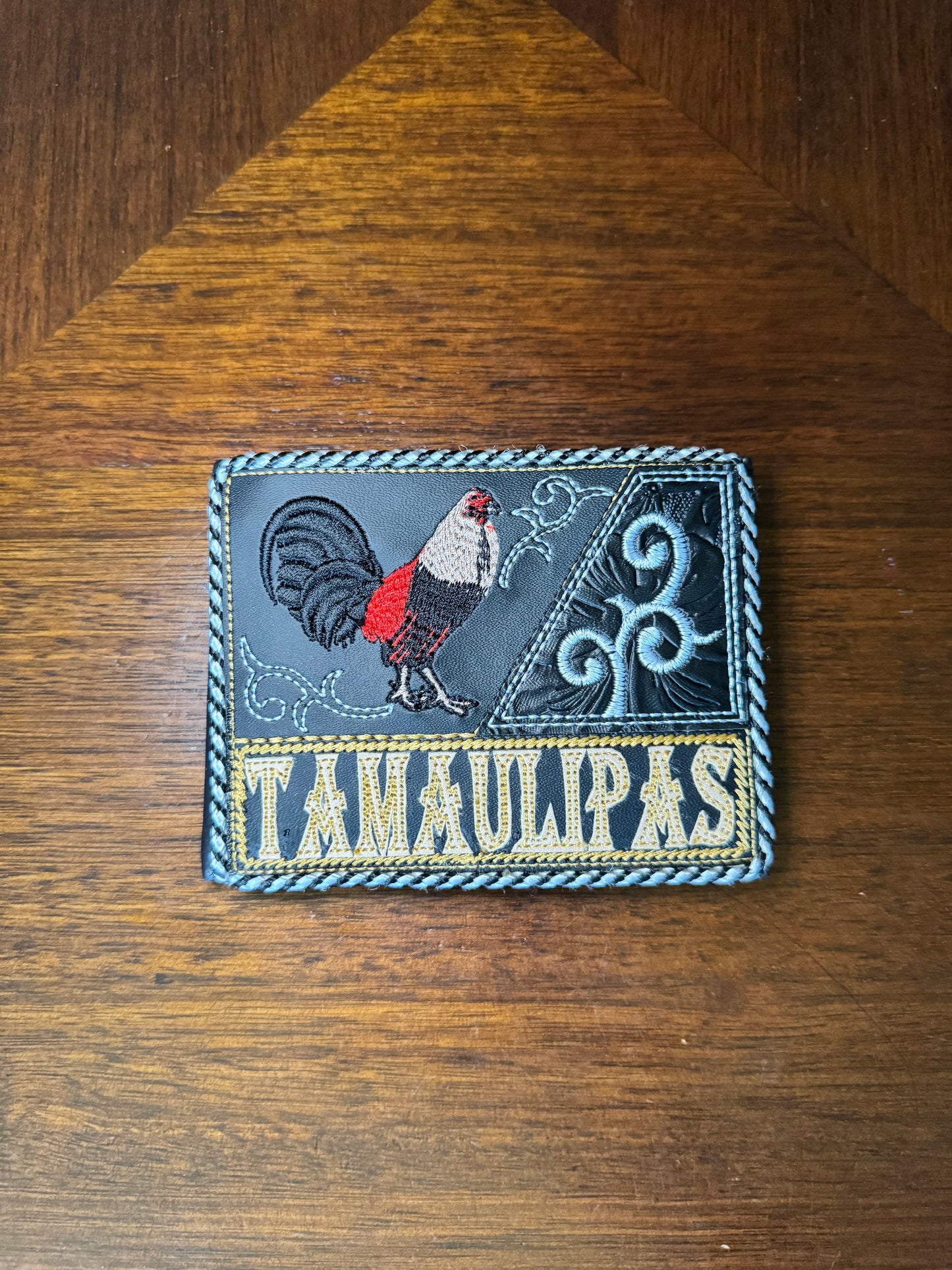 Cartera Vaquera Tamaulipas | Handmade Mexican Tamaulipas artisanal wallet