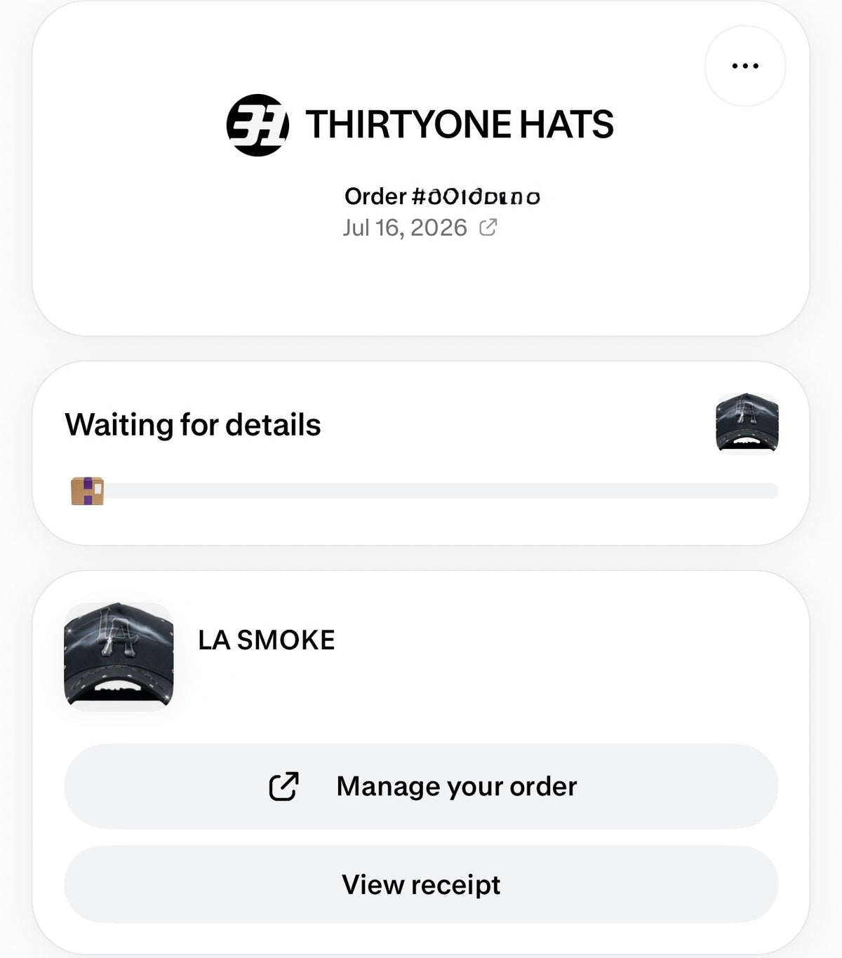 THIRTY ONE HATS | LA SMOKE