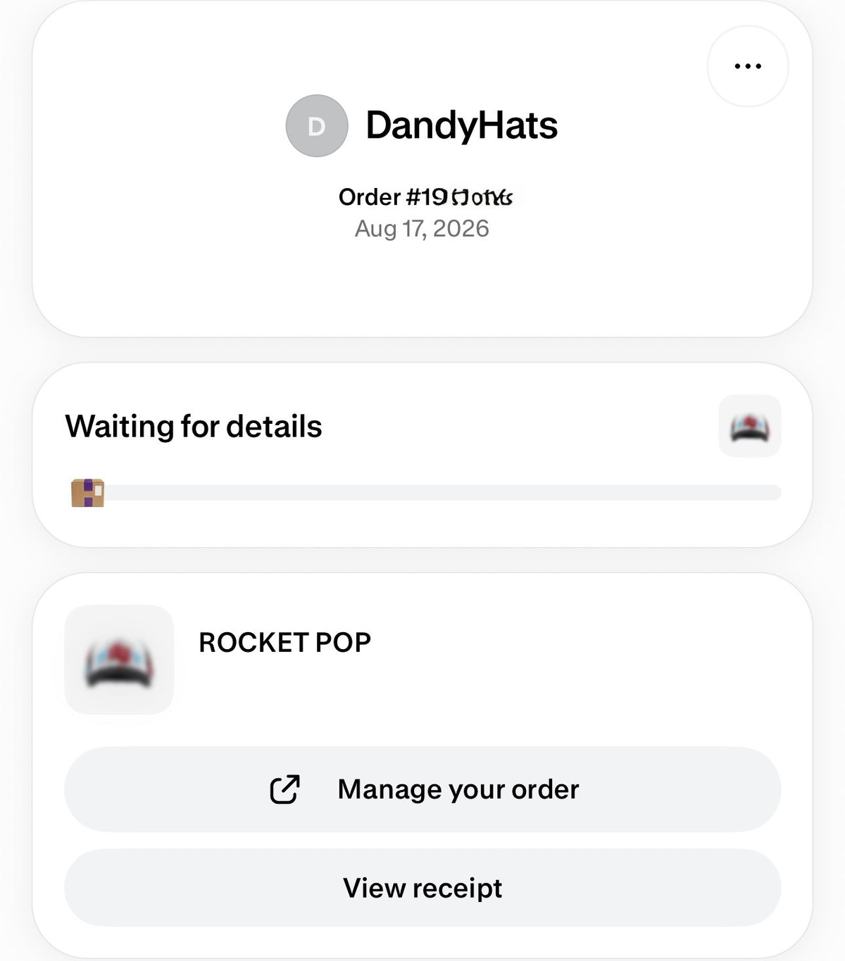 DANDY HATS | ROCKET POP