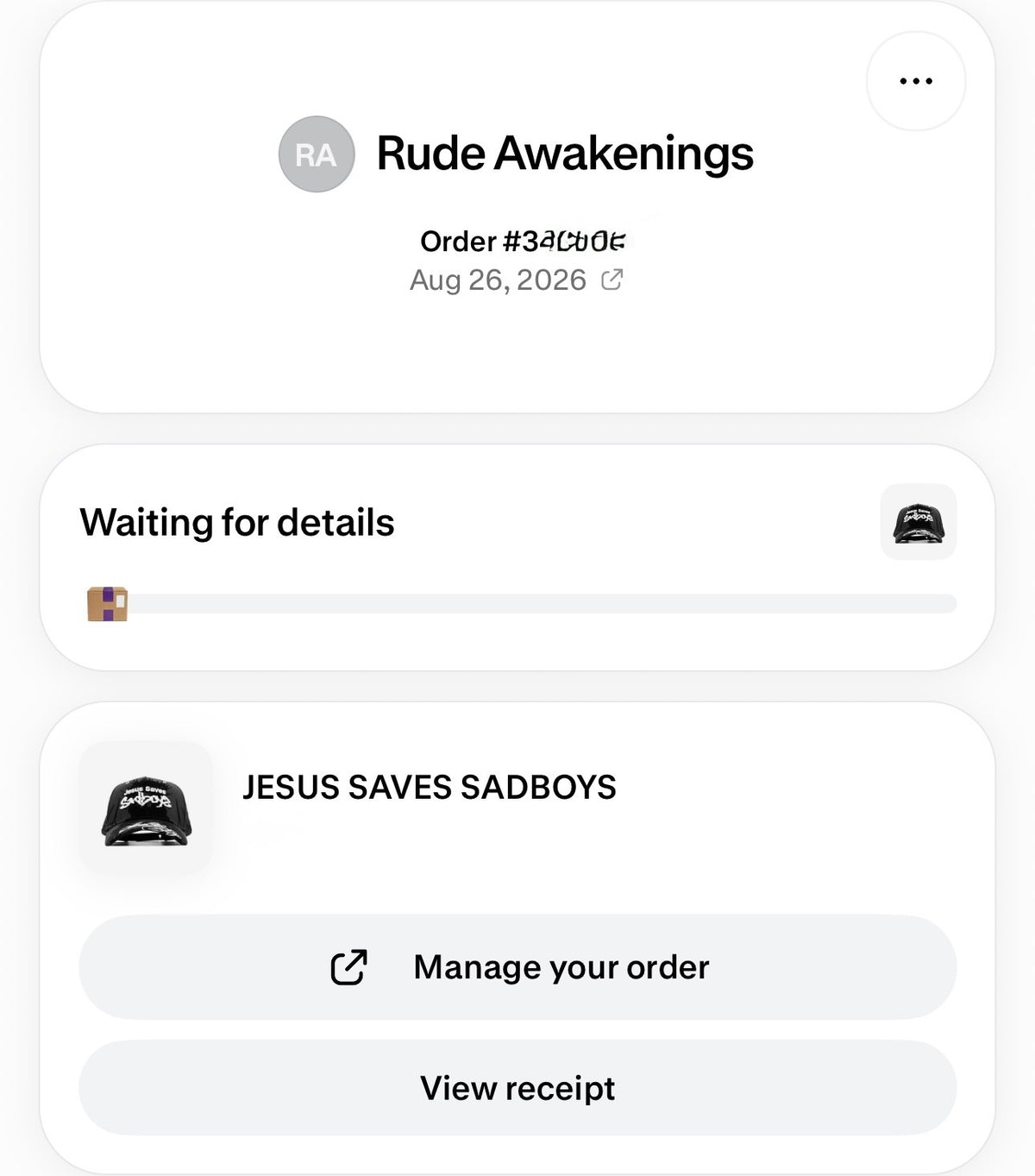 RUDE AWAKENINGS x SAD BOYZ | JESUS SAVES SAD BOYZ