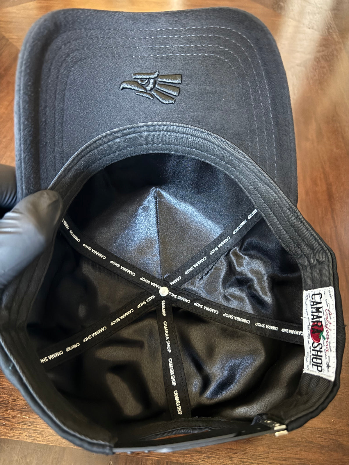 San Luis Potosi Last Edition | Premium Black Hat with Curved Suede Brim