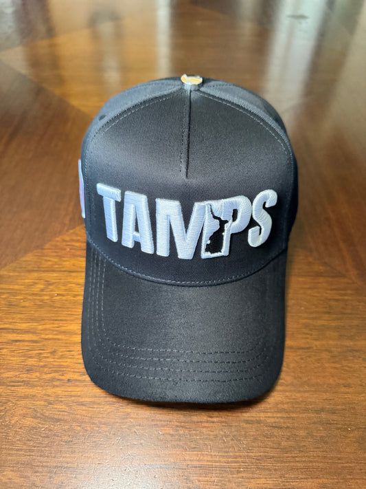 Tamaulipas Last Edition | Premium Black Hat with Curved Suede Brim