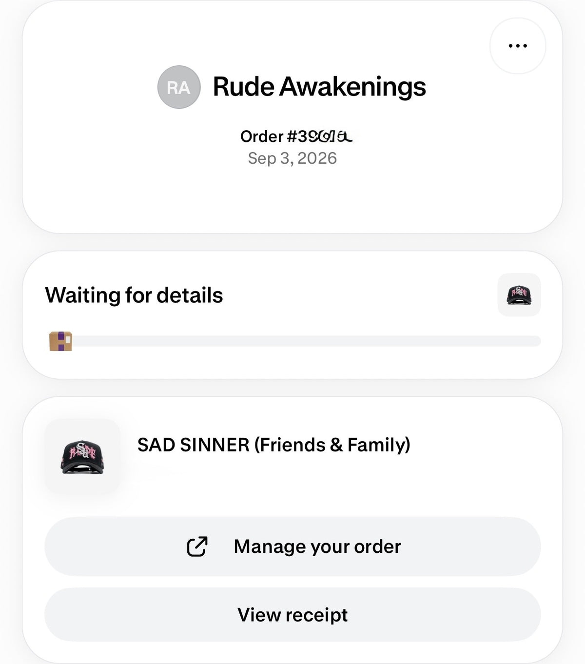 RUDE AWAKENINGS x SAD BOYZ | SAD SINNER FRIENDS & FAMILY