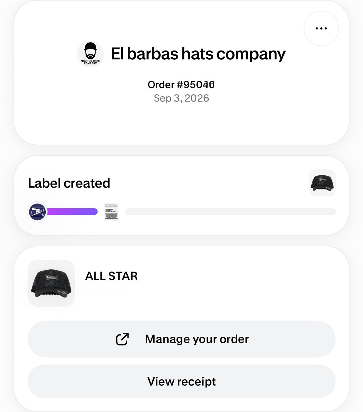 BARBAS HATS | ALL STAR