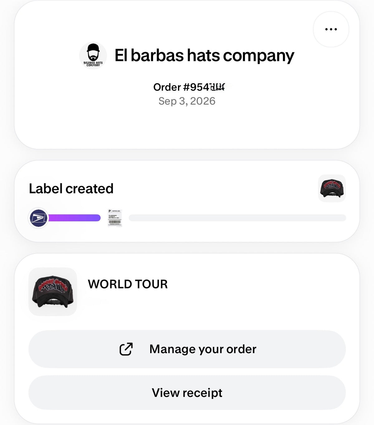 BARBAS HATS | WORLD TOUR