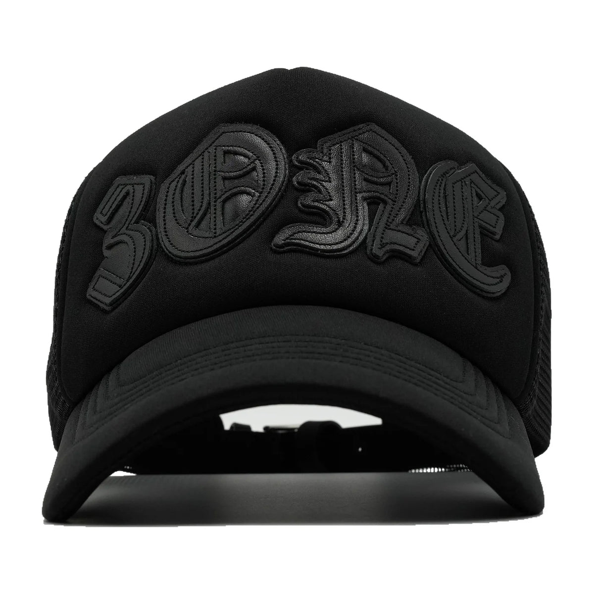 THIRTY ONE HATS | 3ONE BLACK/BLACK CURVED BRIM