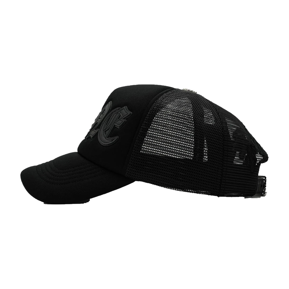 THIRTY ONE HATS | 3ONE BLACK/BLACK CURVED BRIM