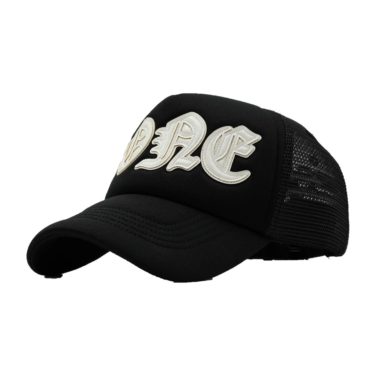 THIRTY ONE HATS | 3ONE BLACK/WHITE CURVED BRIM