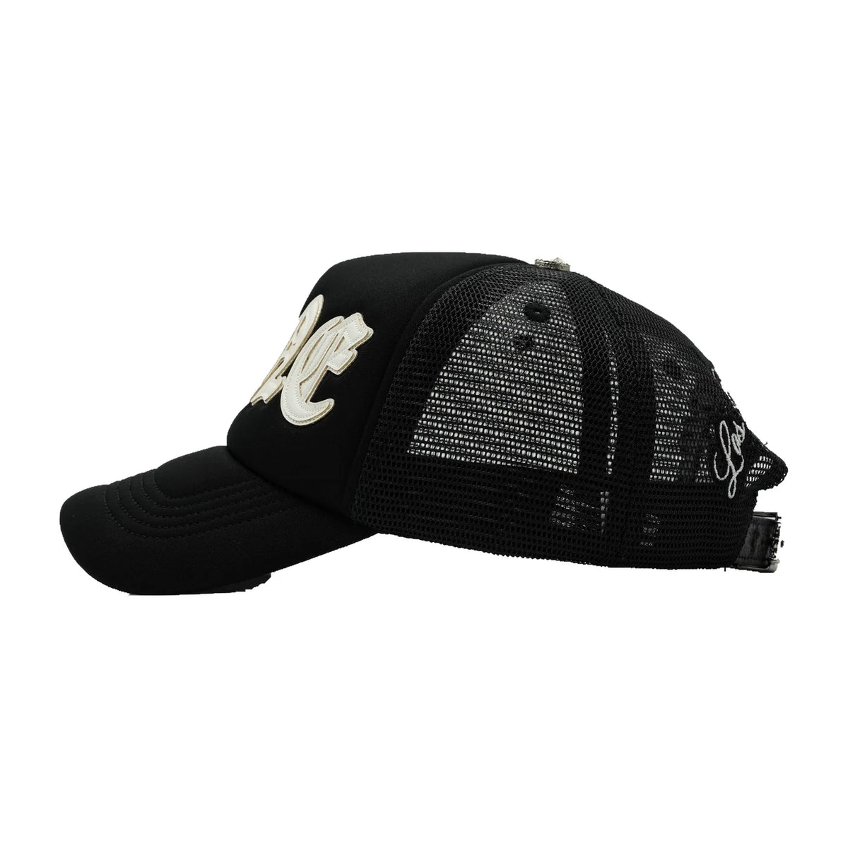 THIRTY ONE HATS | 3ONE BLACK/WHITE CURVED BRIM