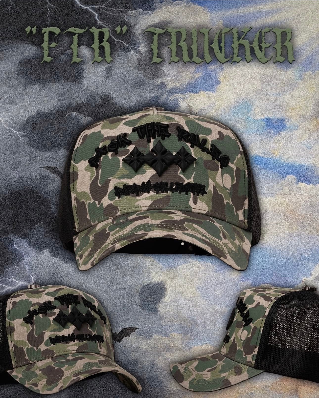 BARBAS HATS | "FTR" TRUCKER