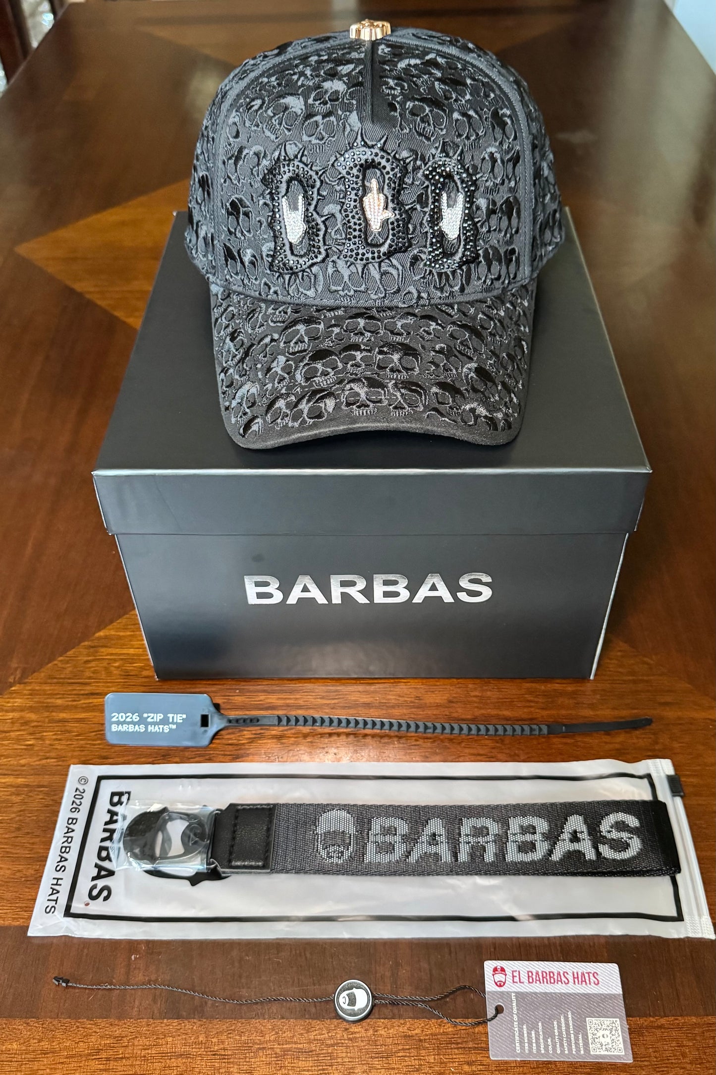 BARBAS HATS | BBB HAND SKULL