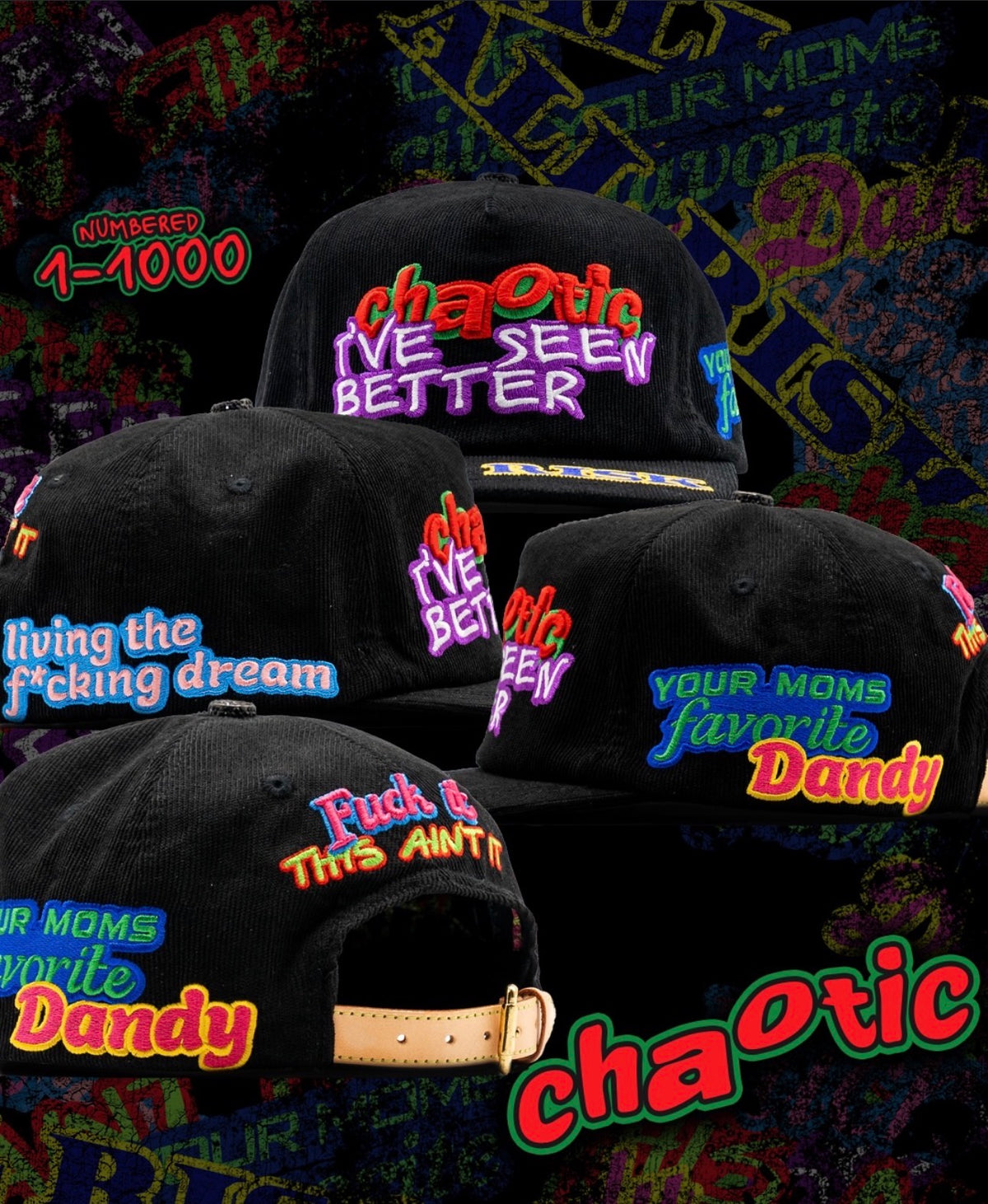 DANDY HATS | CHAOTIC HAT