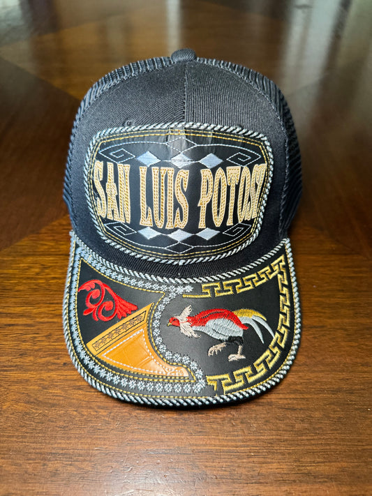 Gorra Vaquera San Luis Potosi | San Luis Potosi Western Trucker Cowboy Snapback Hat