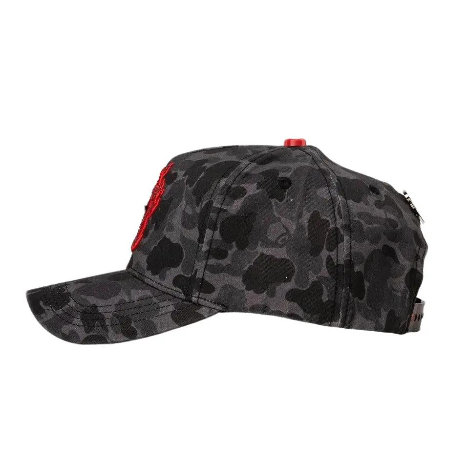 BARBAS HATS | B-STAR RED CAMO