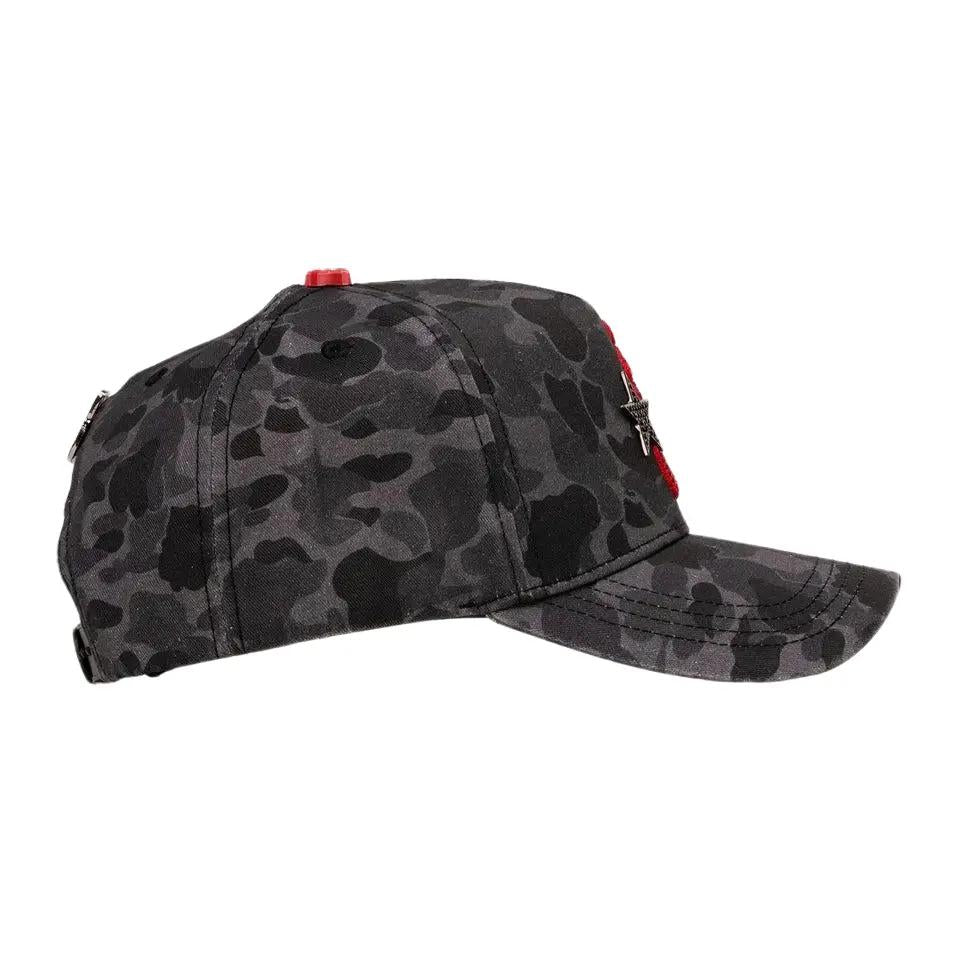 BARBAS HATS | B-STAR RED CAMO