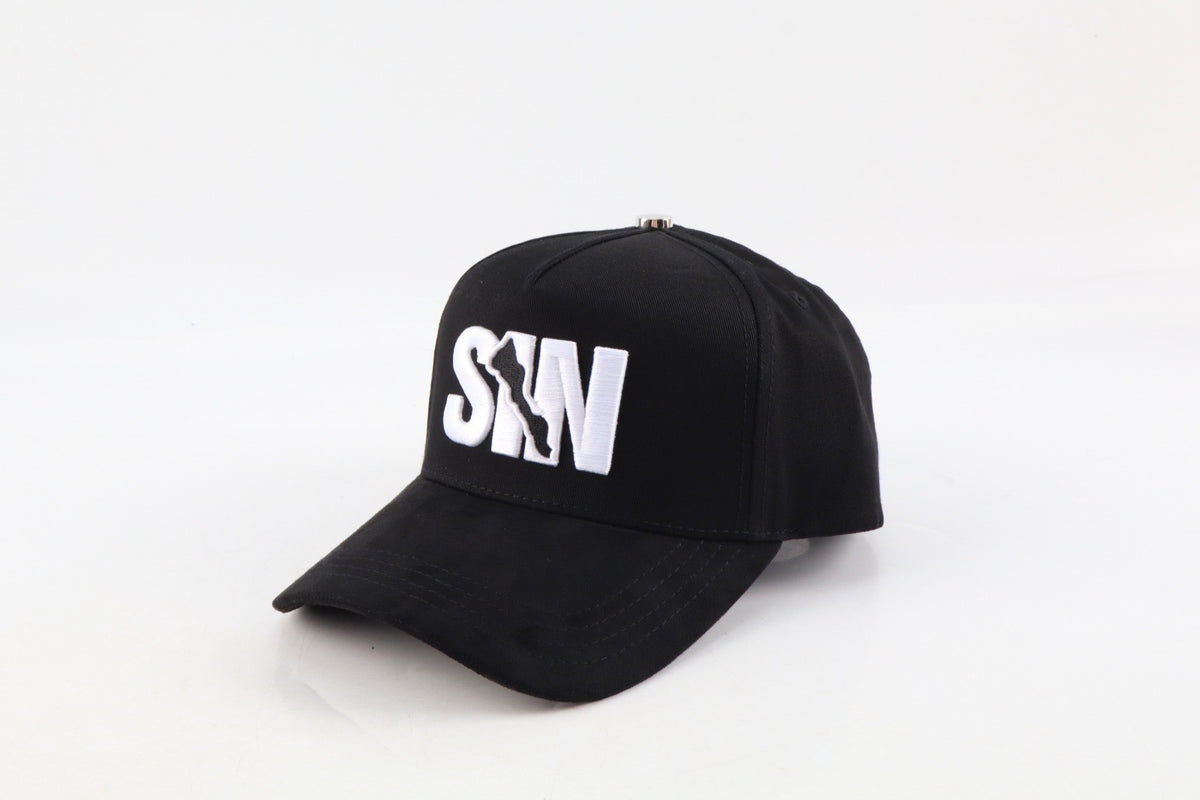 Sinaloa Last Edition | Premium Black Hat with Curved Suede Brim