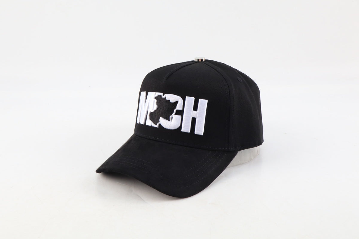 Michoacan Last Edition | Premium Black Hat with Curved Suede Brim