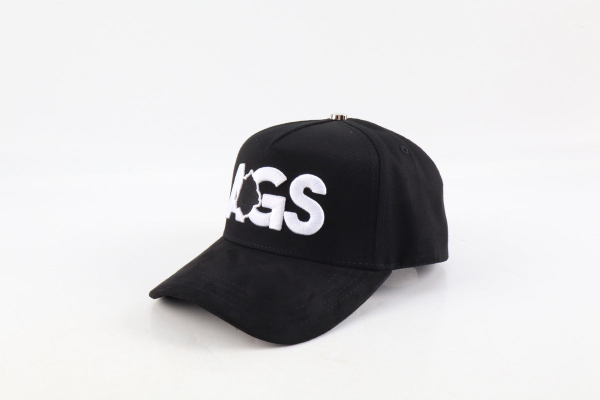 Aguascalientes Last Edition | Premium Black Hat with Curved Suede Brim
